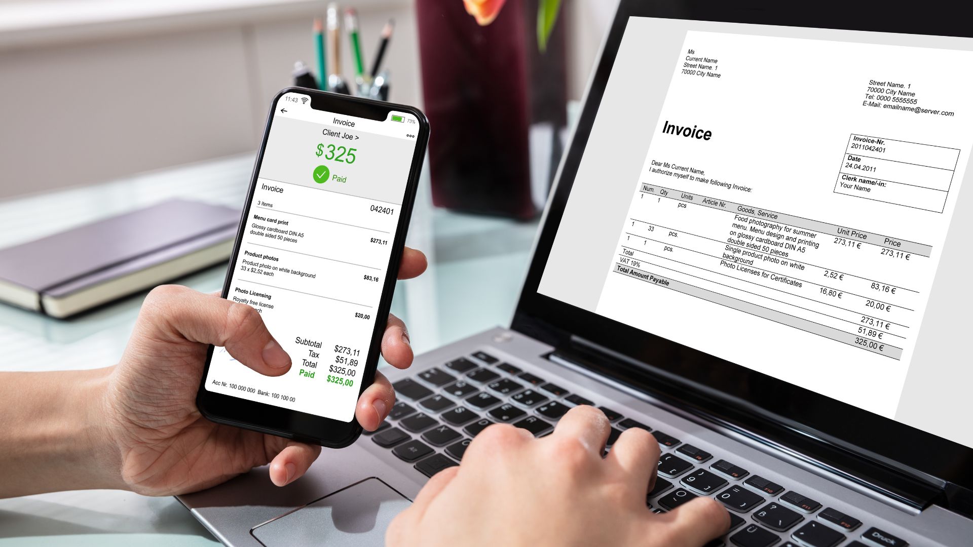 04 financial invoices