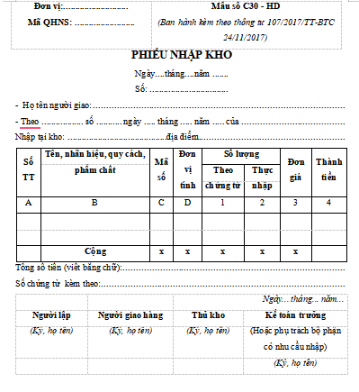 Hướng dẫn tải Mẫu phiếu nhập kho theo Thông Tư 200 và 133 5 mau-phieu-nhap-kho
