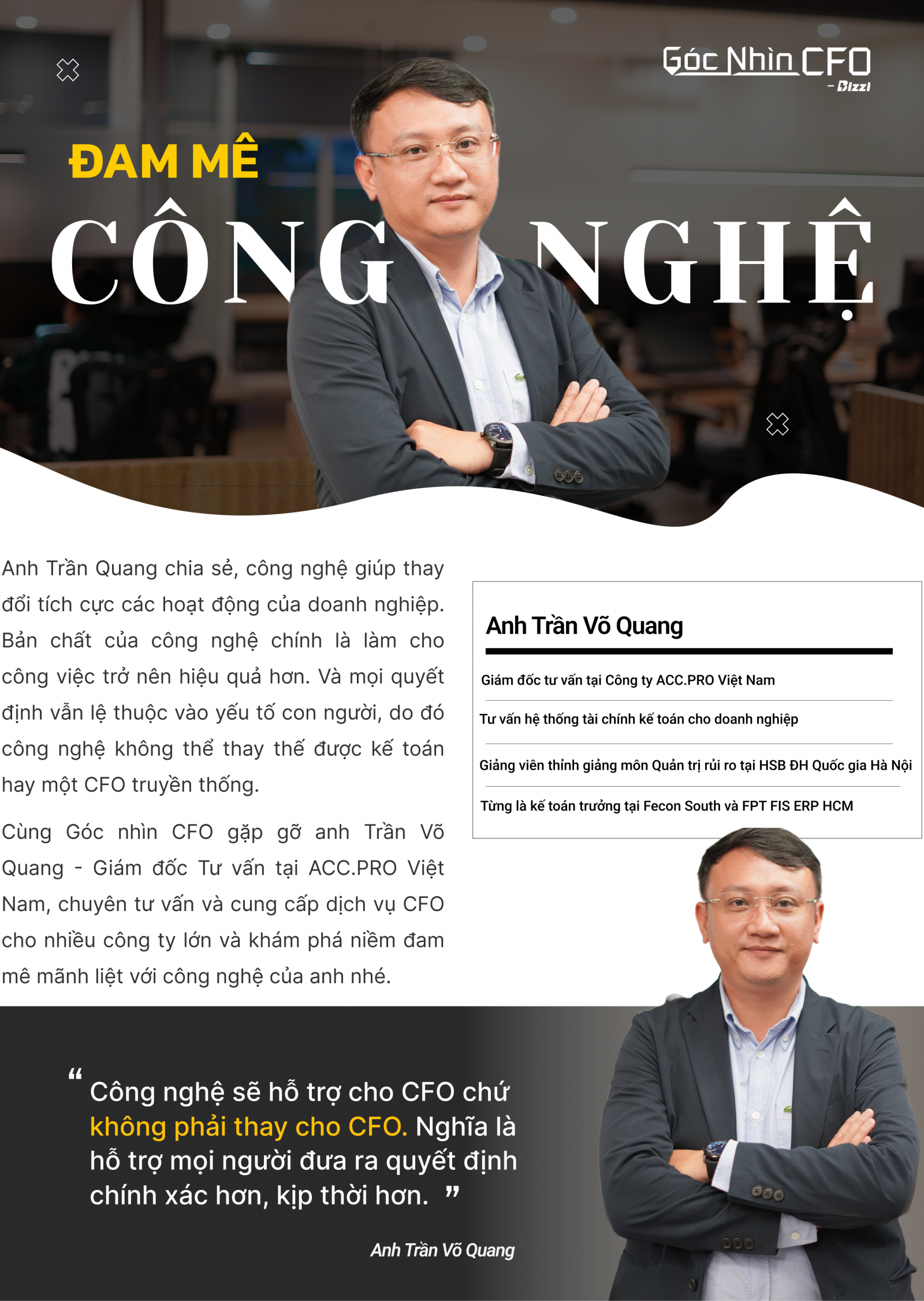 Liệu công nghệ sẽ thay thế cho công việc của kế toán và CFO truyền thống?