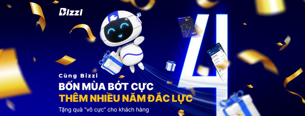 Mừng Bizzi sinh nhật 4 tuổi
