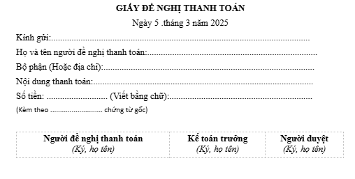 Top 4 mẫu giấy đề nghị thanh toán công tác phí trong doanh nghiệp 4 Bizzi-mau-giay-de-nghi-thanh-toan-cong-tac-phi 2