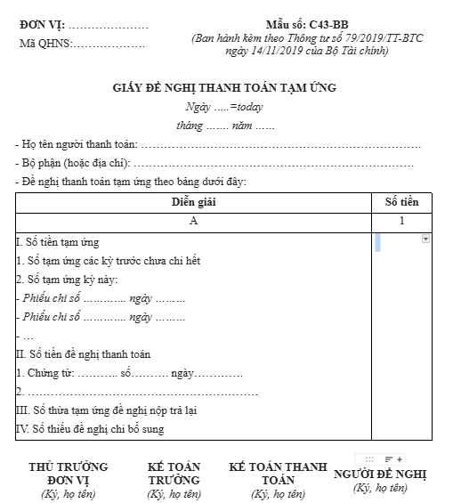 Top 4 mẫu giấy đề nghị thanh toán công tác phí trong doanh nghiệp 2 Bizzi-mau-giay-de-nghi-thanh-toan-cong-tac-phi