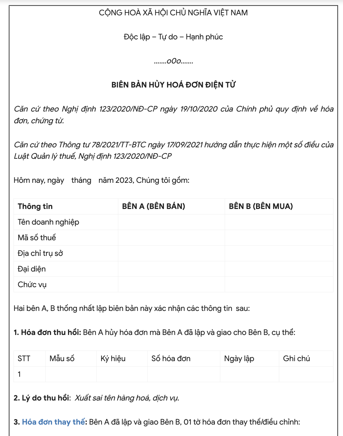 Cập nhật mẫu biên bản hủy hóa đơn điện tử mới nhất 2025 2 Bizzi-mau-bien-ban-huy-hoa-don-dien-tu