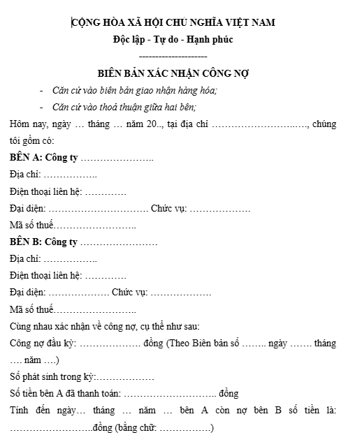 Tải mẫu biên bản xác nhận công nợ miễn phí mới nhất 2025 2 bizz-mau-bien-ban-xac-nhan-cong-no