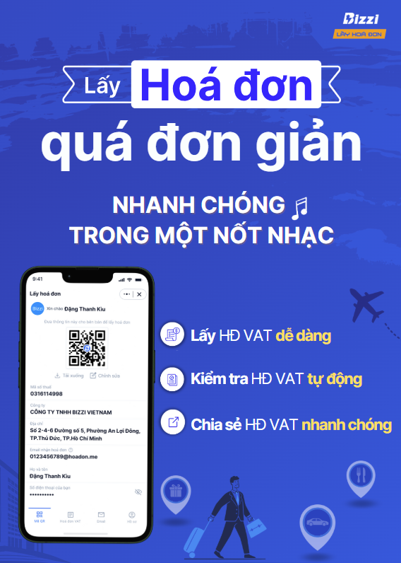 Cài đặt Bizzi Lấy hóa đơn nhanh chóng trên Zalo mini app
