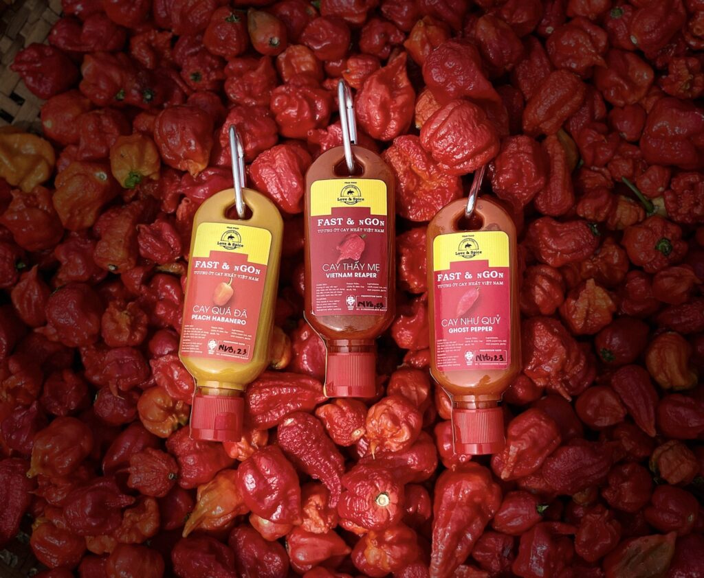 Fire of profession meets fire of passion: Lessons in cash flow management and growth from Love & Spice 3 Chili sauce keychain products