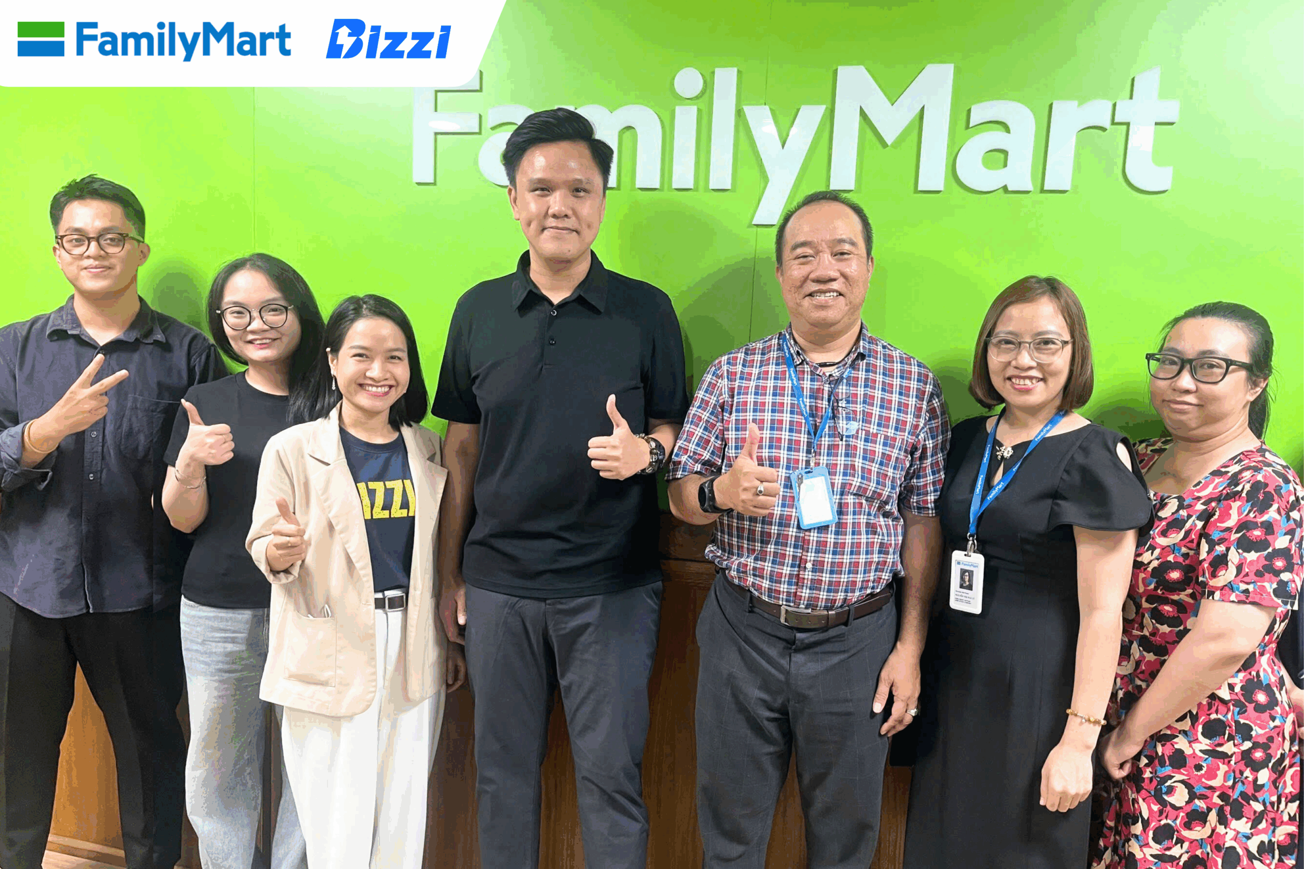 Bizzi Vietnam chính thức go-live thành công Dự án tích hợp máy tính tiền để tự động phát hành hóa đơn điện tử cho toàn bộ hệ thống FamilyMart tại Việt Nam.