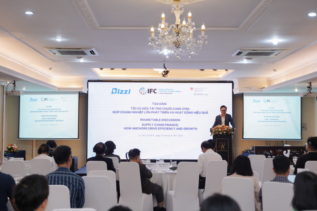 Toàn cảnh hội thảo “Tối ưu hóa Tài trợ Chuỗi Cung Ứng giúp doanh nghiệp lớn phát triển và hoạt động hiệu quả”