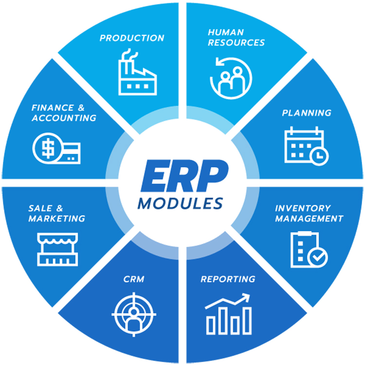 Các phân hệ trong phần mềm SAP ERP