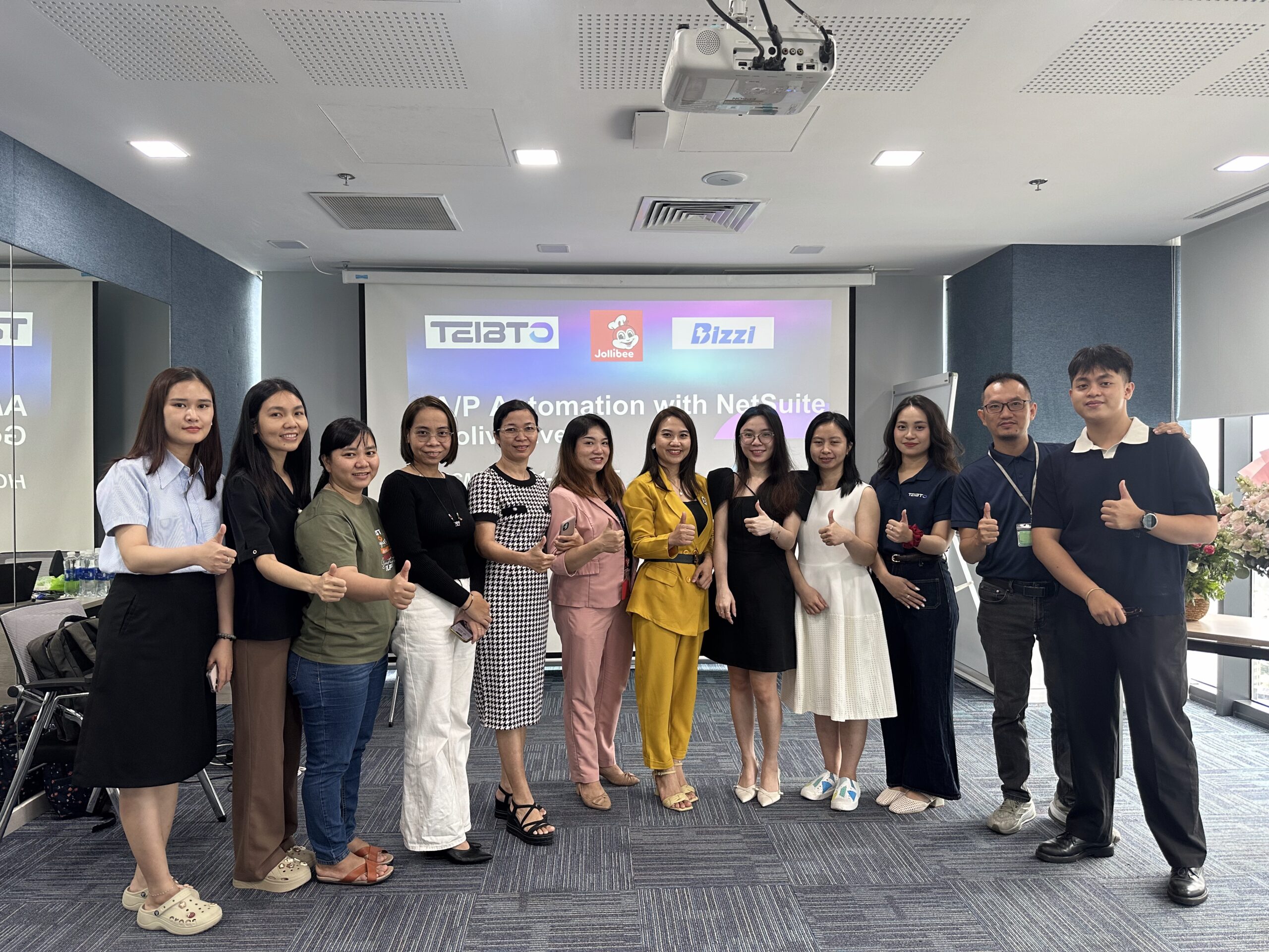 Bizzi Vietnam và Teibto Chính Thức Go-Live Dự Án Tự Động Hóa AP Automation Cùng Jollibee Vietnam