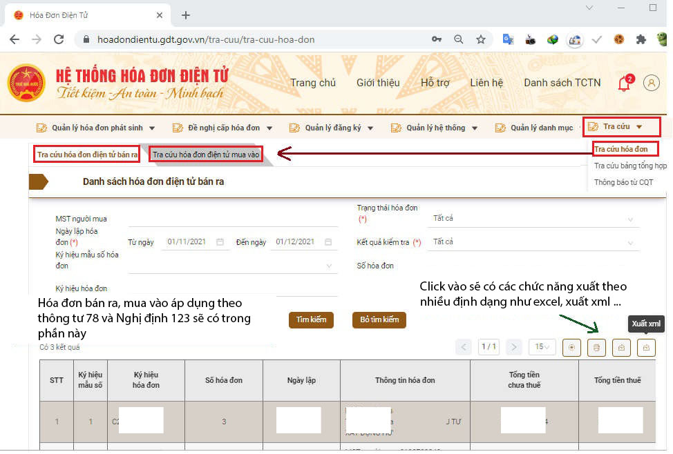 electronic invoice lookup