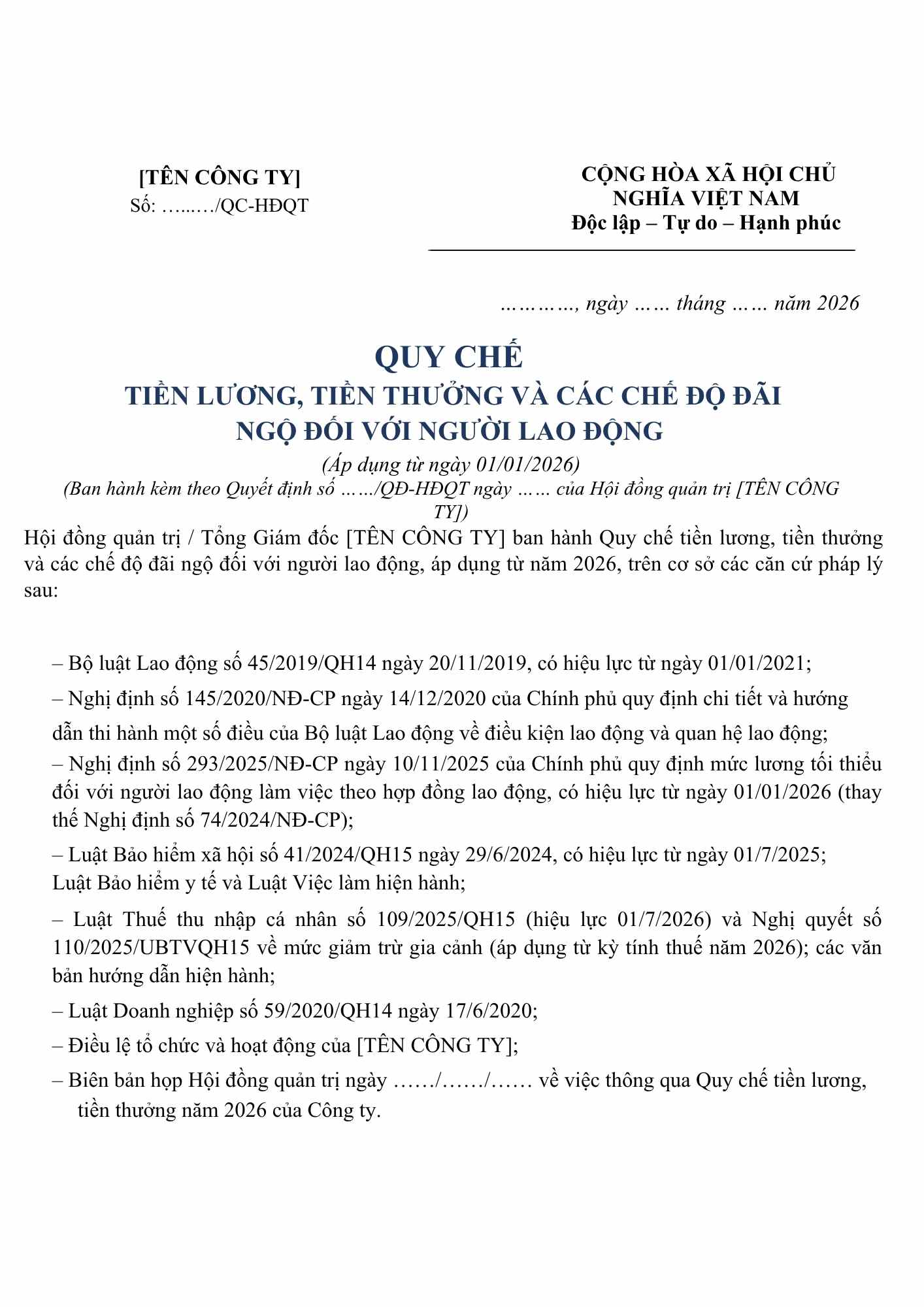 Bizzi Quy che luong thuong 2